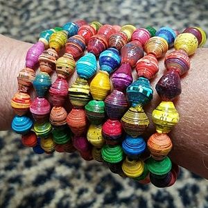 Noonday Collection.  Colorful wrap bracelet